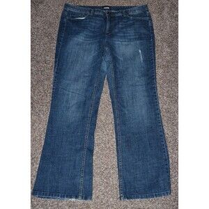 Tommy Hilfiger Women’s Classic Fit Midrise boot Jeans sz 18 40X31 Dated 2010